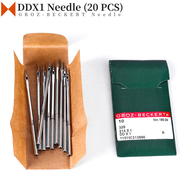 20 PCS DDX1 Groz-Beckert Needles For Heavy Duty Walking Foot Sewing Machine  328 328R 214X1 Fit Singer 45K Consew 756R, SK-2R - AliExpress